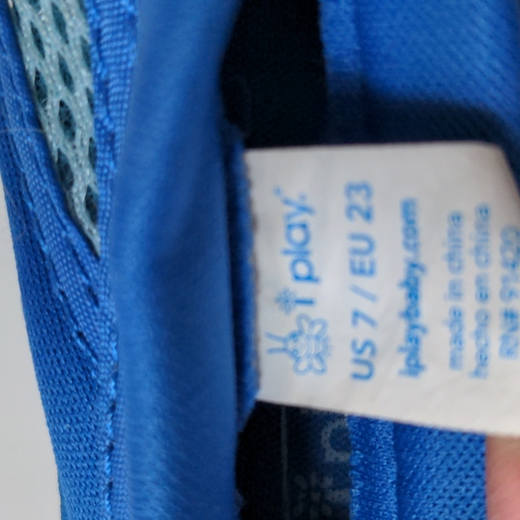 i.Play Kids US Size 7 Blue Water Shoes - Picture 11 of 11